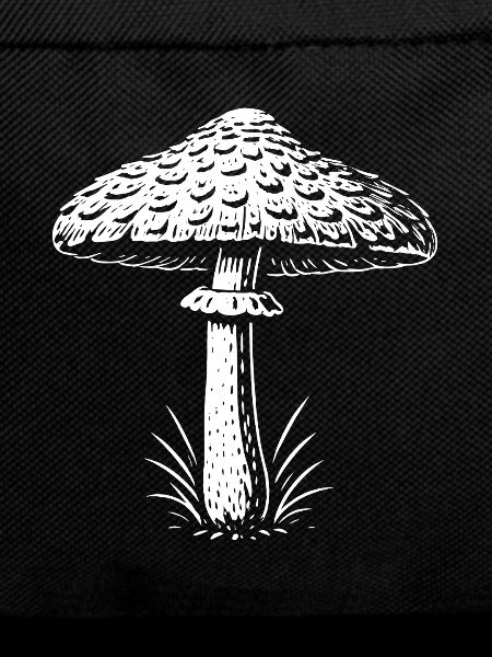 Parasol Mushroom Picker - Mushrooms - Saying