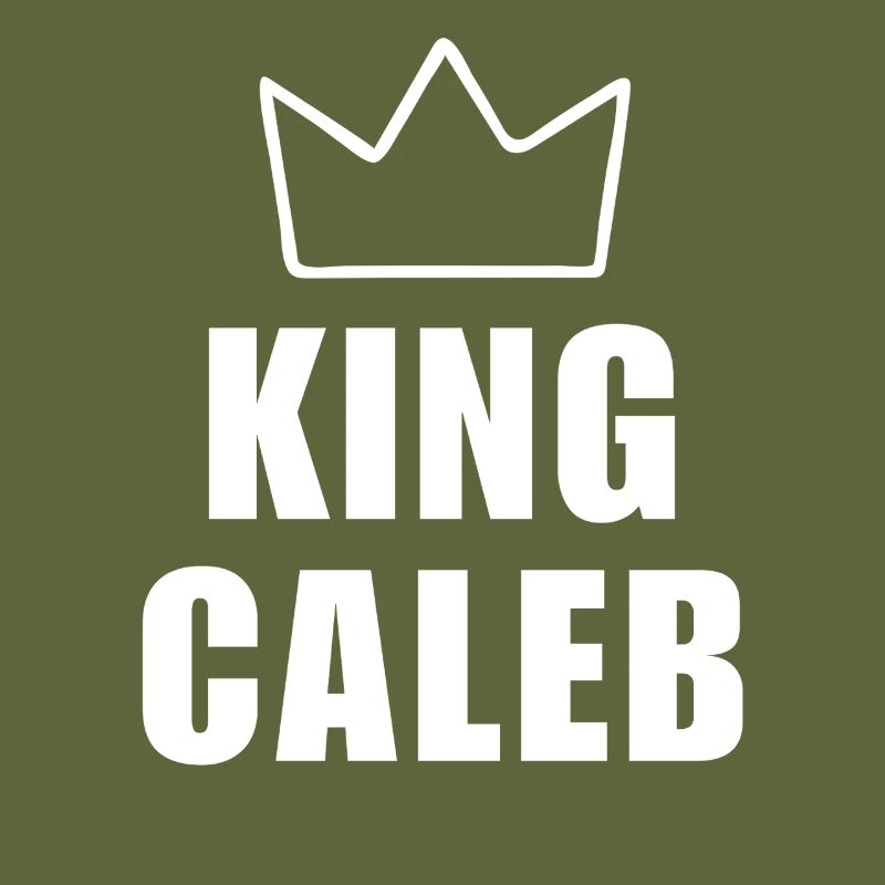 King Caleb Crown Shirt – Name beginnt mit C