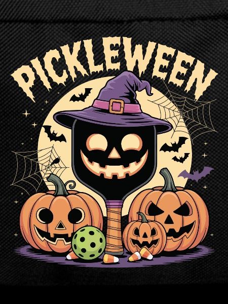 Pickleween Pickleball Player Spooky Halloween
