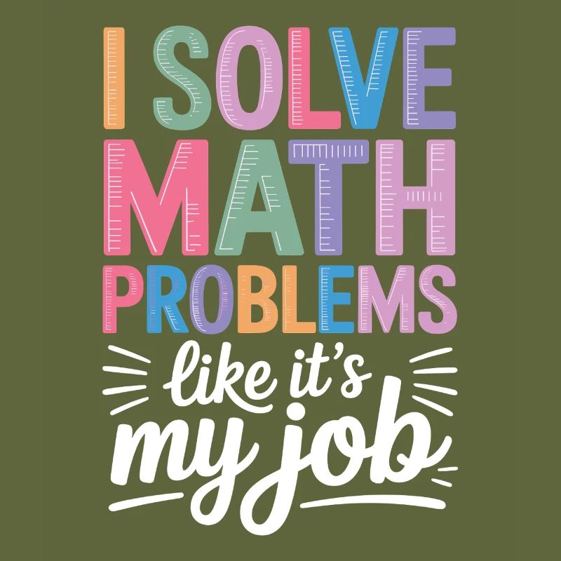 Ich Löse Matheprobleme Wie Ein Beruf Math Lehrer