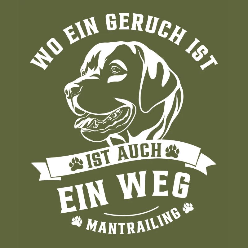 Mantrailing Labrador Wo ein Geruch da ein Weg