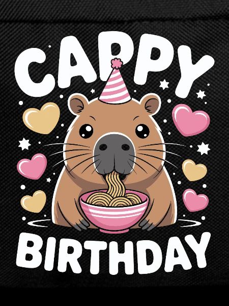 Cappy Birthday Capybara Ramen Capy Birthday