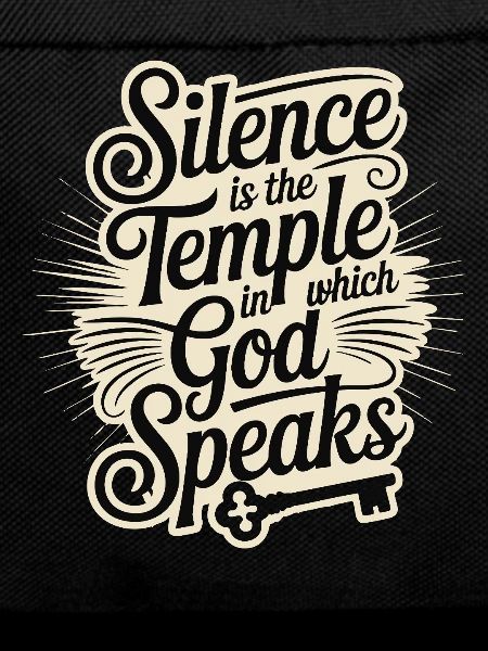 Silence – God Speaks Design