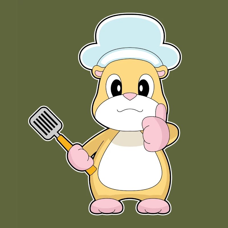 Cuisson à la spatule pour hamster