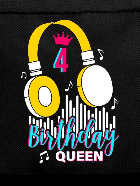 Birthday Queen 4th Birthday