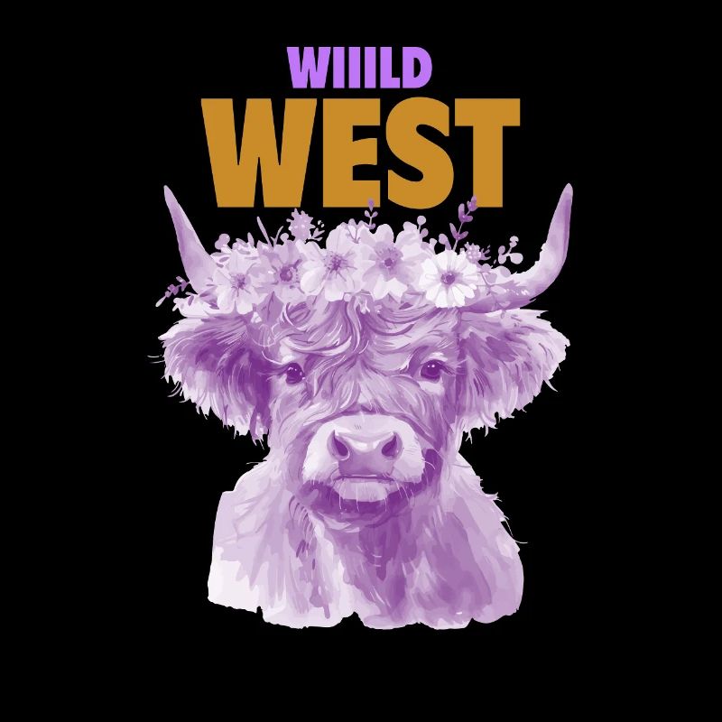 WILD WEST COW VIOLET