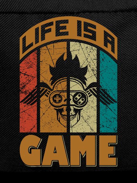 Life is a game Retro Design