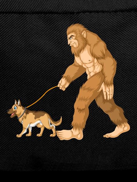 Bigfoot Walking German Shepherd
