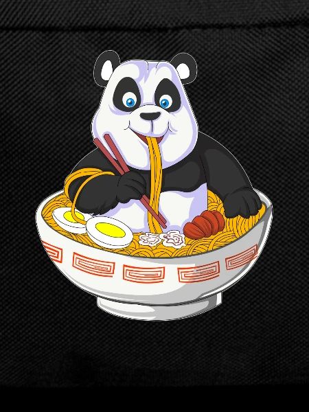 Panda Chef with Noodle Bowl Design