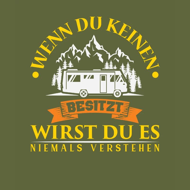 Camper Camping Caravan Saying