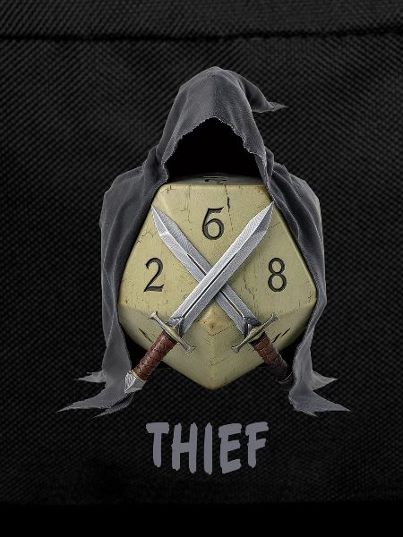 W20 Hooded – Thief Fantasy Dice