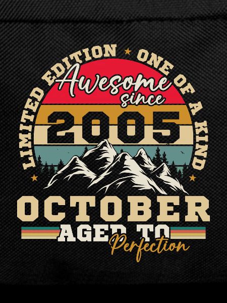 October 2005 Vinatge Retro Birthday Gift