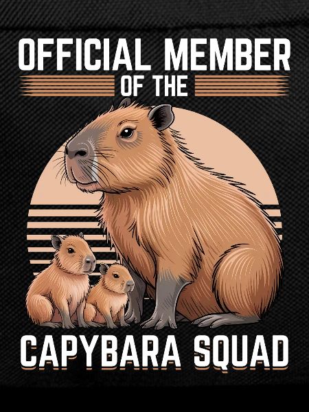 Funny aesthetic Kawaii Capybara