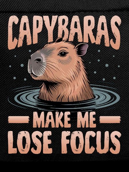 Funny aesthetic Kawaii Capybara