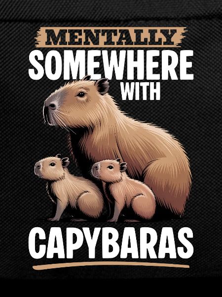 Funny aesthetic Kawaii Capybara