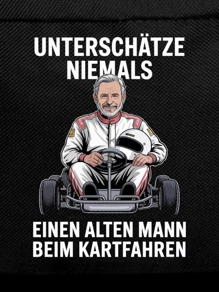 Never underestimate an old man karting