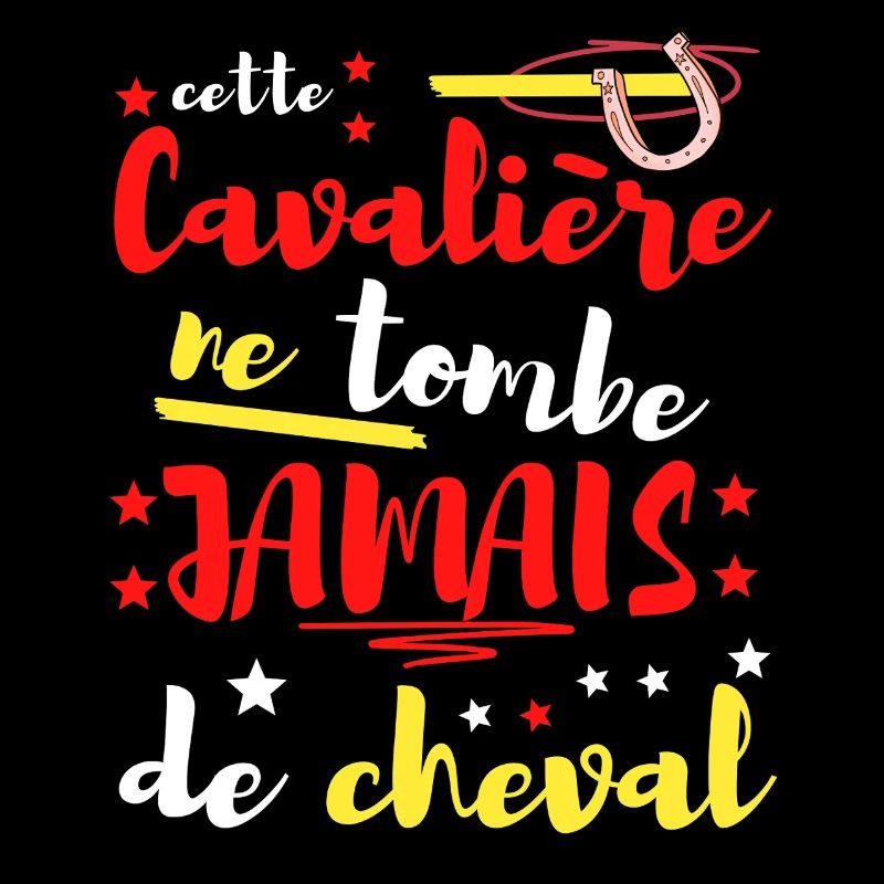 Cette Cavaliere Ne Tombe JAMAIS de cheval