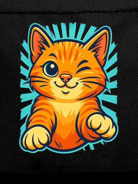 Winking Orange Kitten, Love Cats
