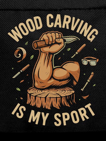 Wood carving is my sport