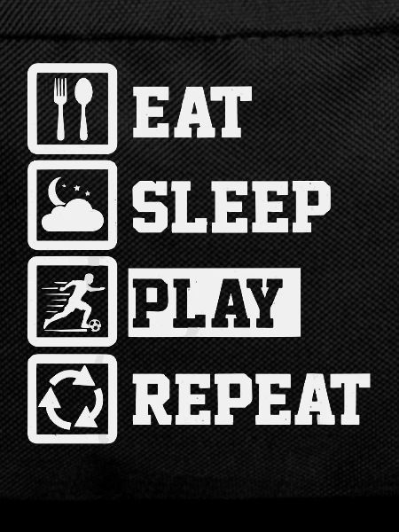 Eat Sleep Play Soccer Repeat