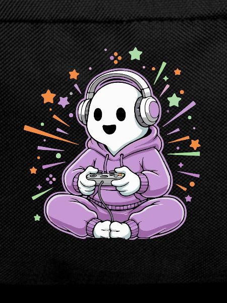 Halloween Gamer Cartoon Scary Gaming