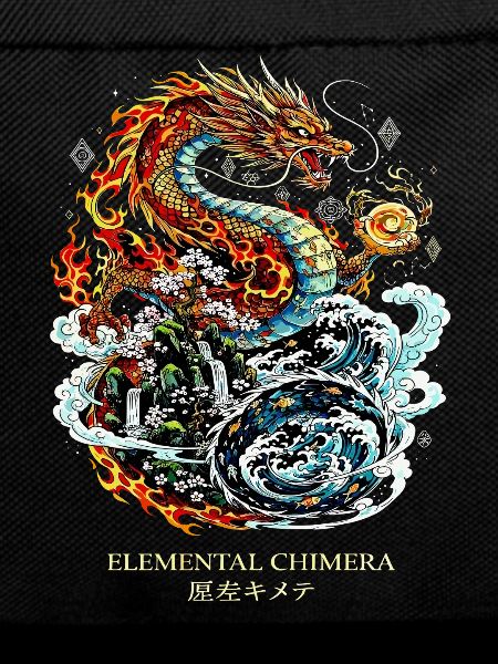 Elemental Chimera | Feuer & Wasser Drache