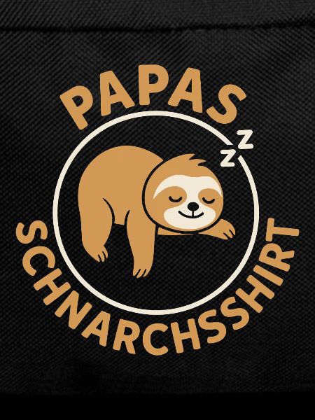 Vaterschaft PAPAS SCHNARCHSSHIRT LUSTIG