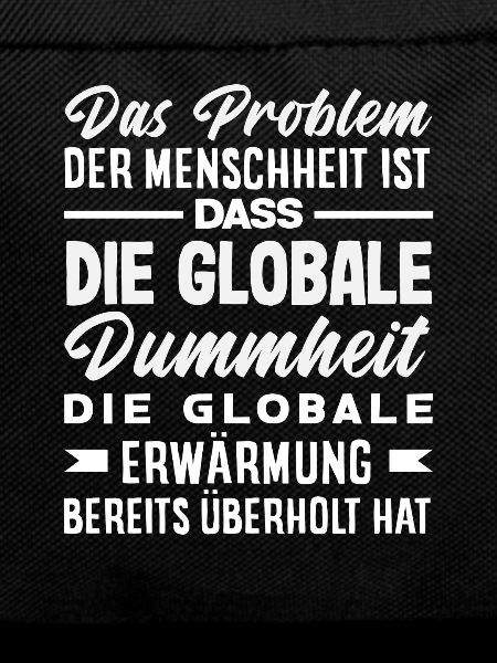 Global stupidity beats warming