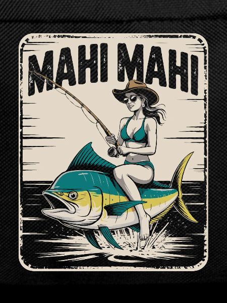 Mahi Mahi Beach Angler Retro