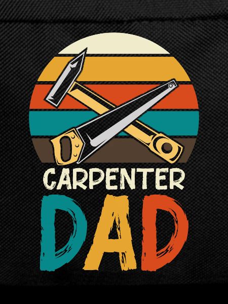 Carpenter Father Retro Tools