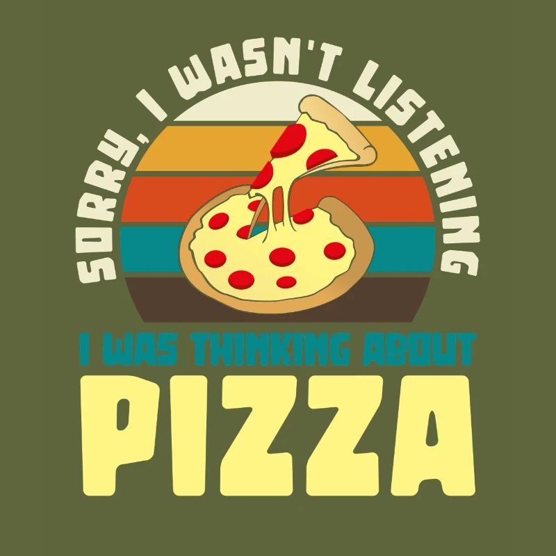 Pizza Dreamer Retro Motif