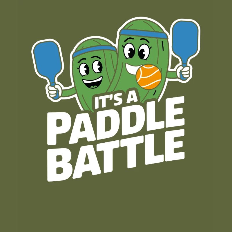 Paddleball Pickleball Gift Paddle Battle