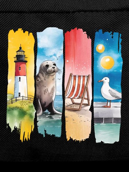 Maritime Lighthouse Seal Seagull Coast