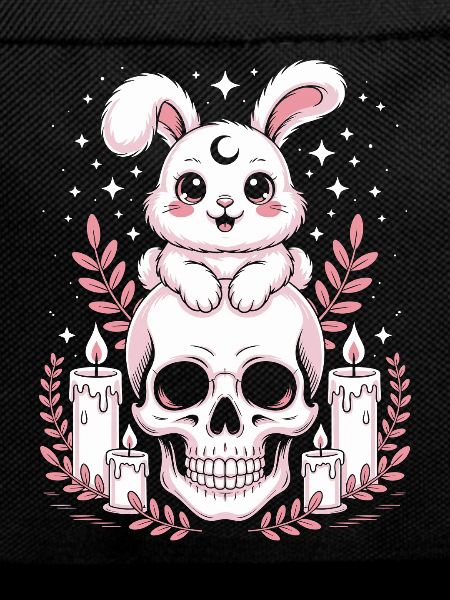 Kawaii Pastel Goth Bunny