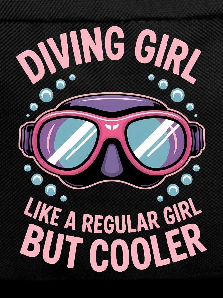 Diving Saying Girl Funny Diving Gift