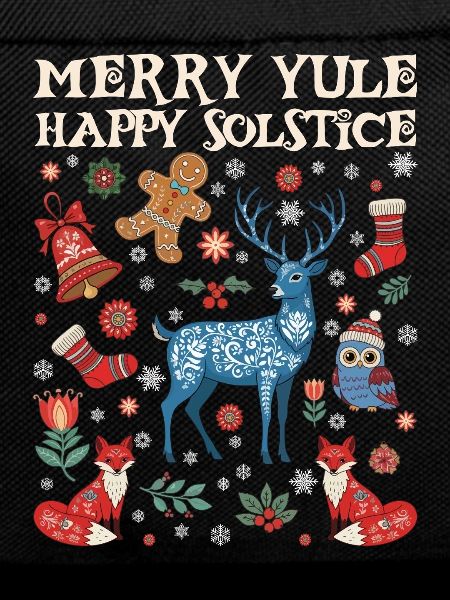 Merry Yule Happy Solstice Merry Christmas