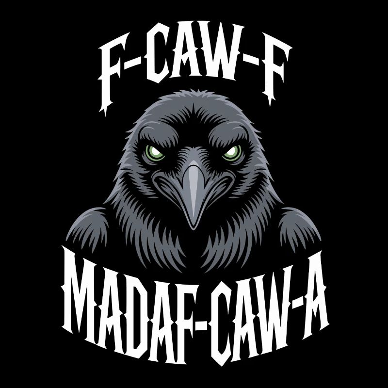 Crow Mask Mind Game Motif