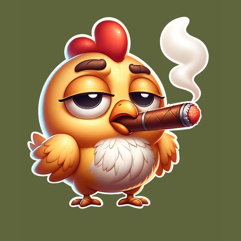 Huhn Zigarre