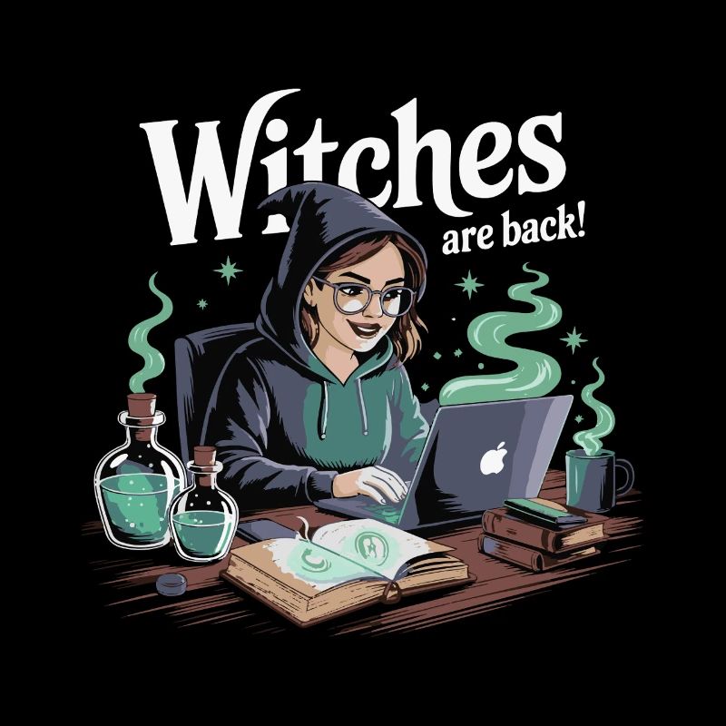 Witches Are Back Laptop