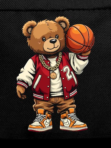 Varsity Street Style Basketball Bear