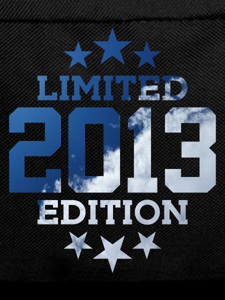 LIMITED EDITION 2013 13TH BIRTHDAY
