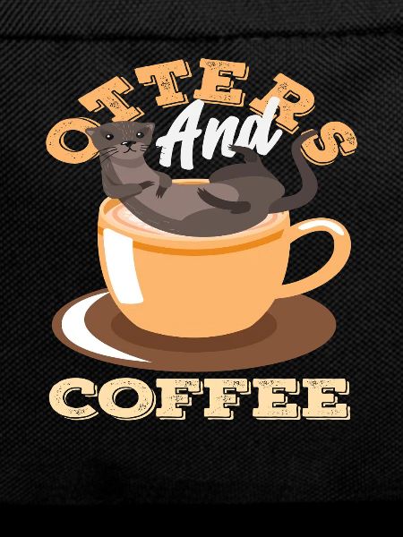 Coffee Sea Otter Cartoon