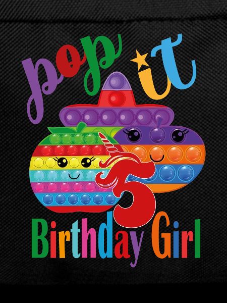 pop it Birthday girl 5