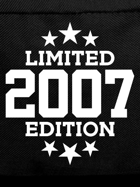 LIMITED EDITION 2007 19TH BIRTHDAY