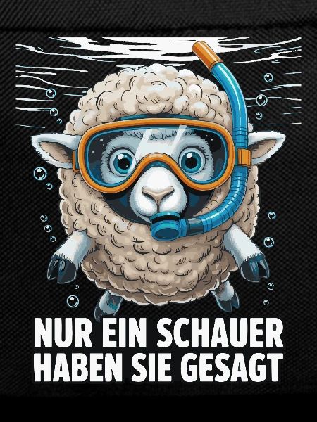 Just a Shower – Funny Sheep Design