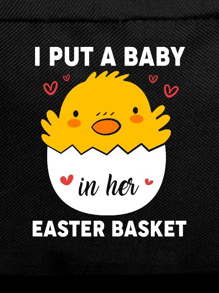 Gender Reveal Easter Mom-to-be