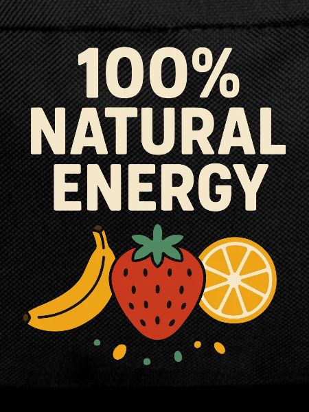 100% Natural Energy – Fruit Lover Design
