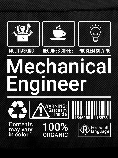 Mechanical Engineer Description Sarcastic Geek