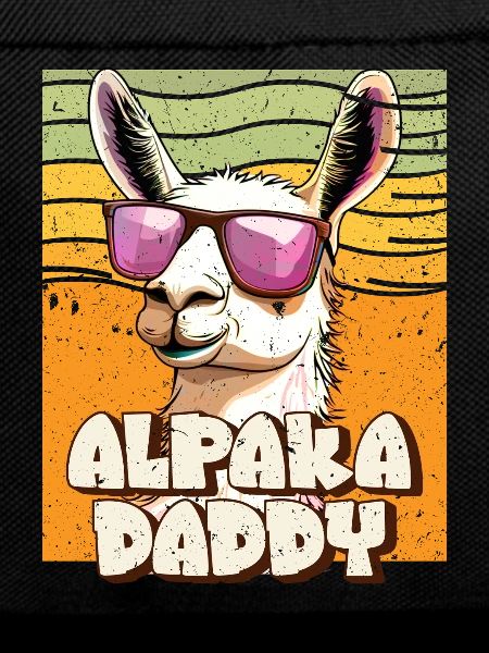 Alpaca Fan Retro Llama Funny