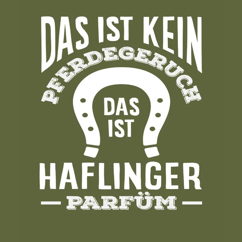 Haflinger Pony Reiten Luster Pferde Spruch